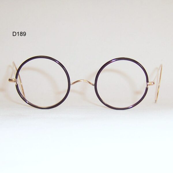 Classic gold filled round eye spectacles
