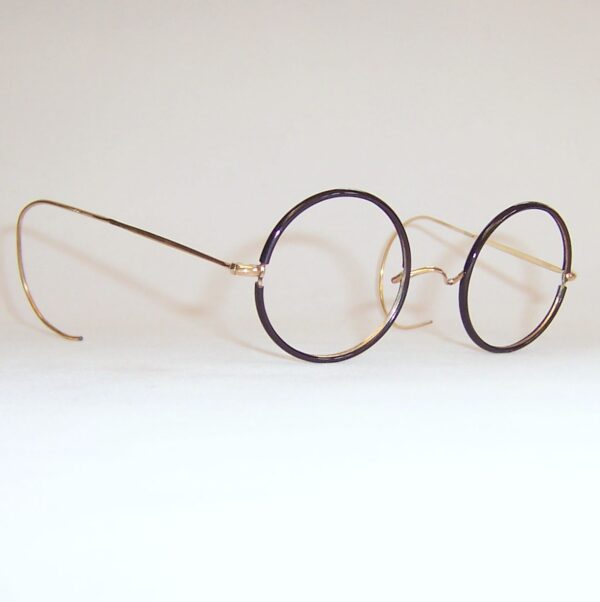 Classic gold filled round eye spectacles - Image 2