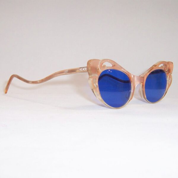 Exotic 1960's Cats Eye Spectacles with new sunglass lenses - Image 2