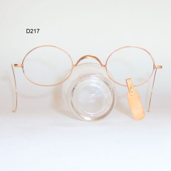 Edwardian gold filled oval frame