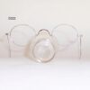 Edwardian nickel oval frame