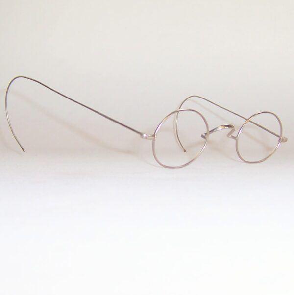 Edwardian nickel oval frame - Image 2