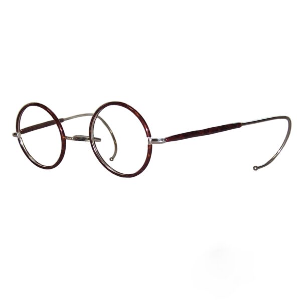 Nickel Silver and Tortoise 1940s spectacles - Image 3