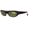 1960s Italian sunglasses with original green glass lenses - Image 3