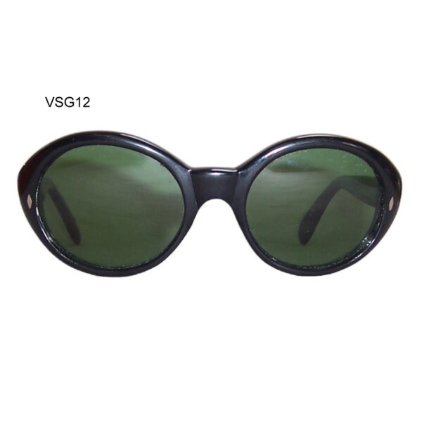1960s Italian sunglasses with original green glass lenses