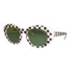 1960s Italian sunglasses with original green glass lenses - Image 3