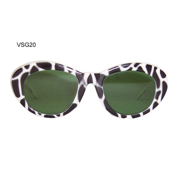 1960s Italian sunglasses with original green glass lenses