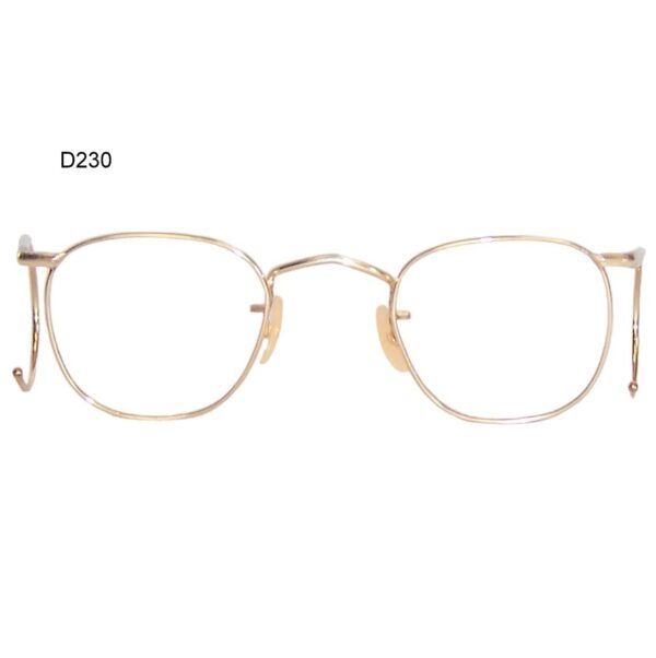 Gold Filled Mid Century Algha Quadra Spectacles