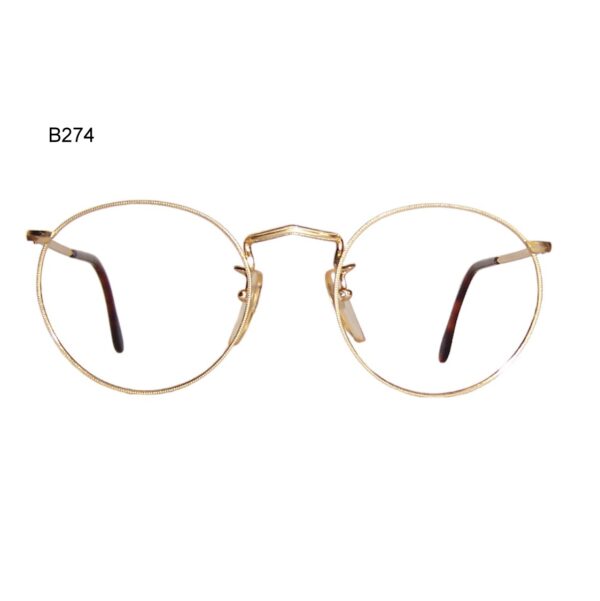 Classic gold filled fulvue P3 spectacles by Anglo American Optical
