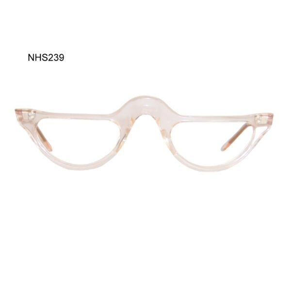 Vintage Pink NHS "824" Half Eye Spectacles-Large