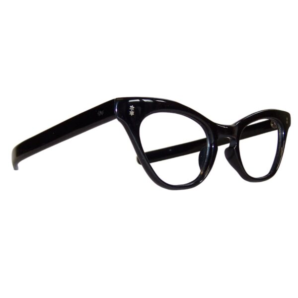 Classic 1950s Vintage Cat Eye Glasses - Large - Image 2