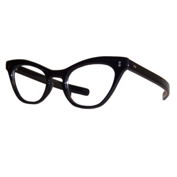 Classic 1950s Vintage Cat Eye Glasses - Large - Image 3