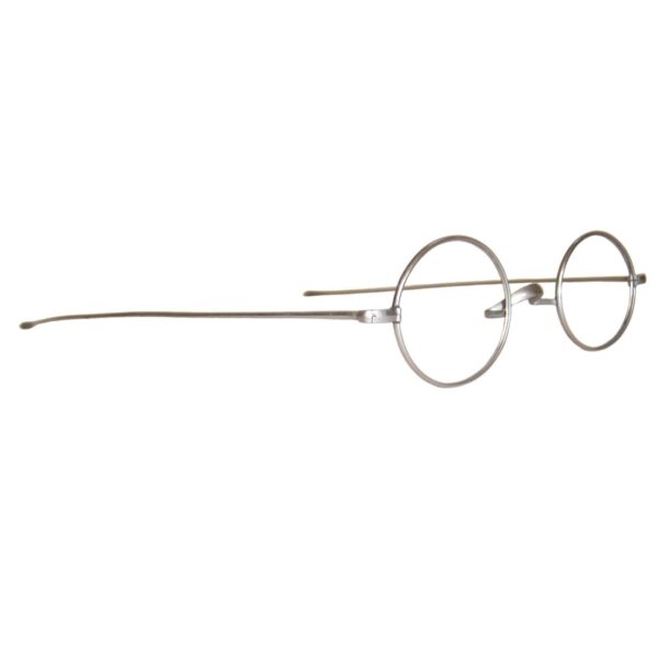 Edwardian nickel oval frame - Image 2