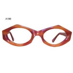 Unusual 1960s Modernist Vintage Butterscotch Glasses