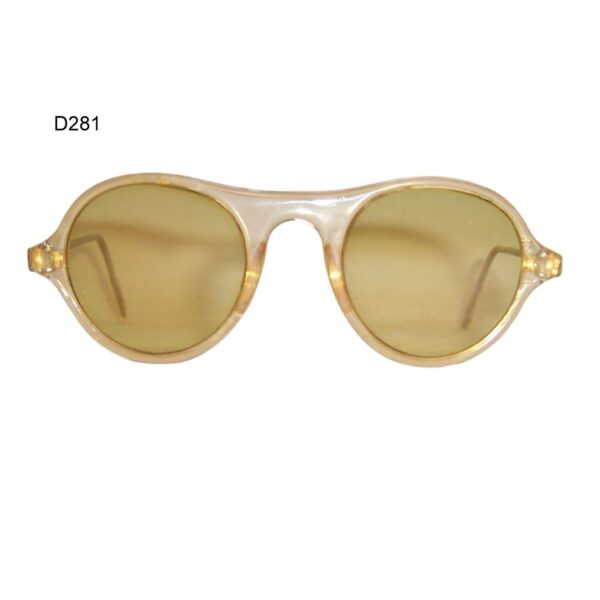 Original 1930/40s sunglasses with original flat amber glass lenses