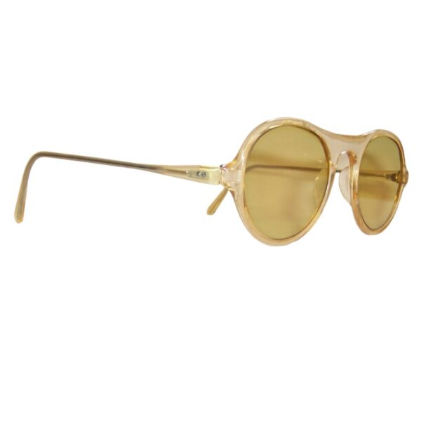 Original 1930/40s sunglasses with original flat amber glass lenses - Image 2