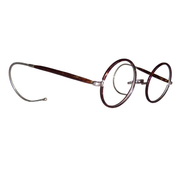 Nickel Silver and Tortoise 1940s spectacles - Image 2