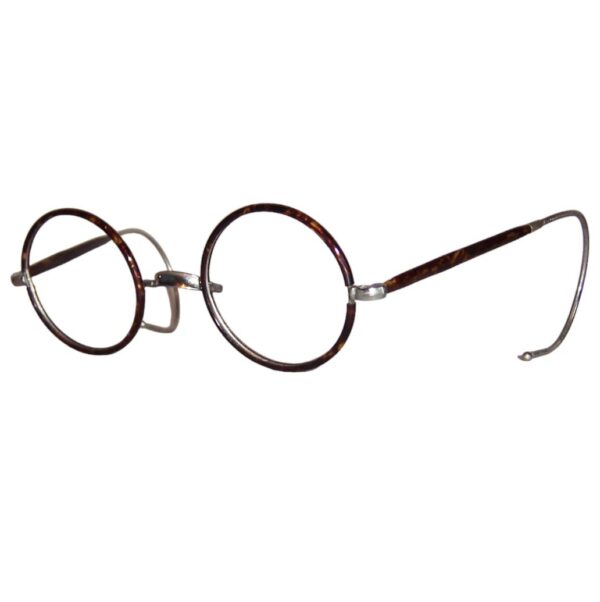 Nickel Silver and Tortoise 1940s spectacles - Image 3