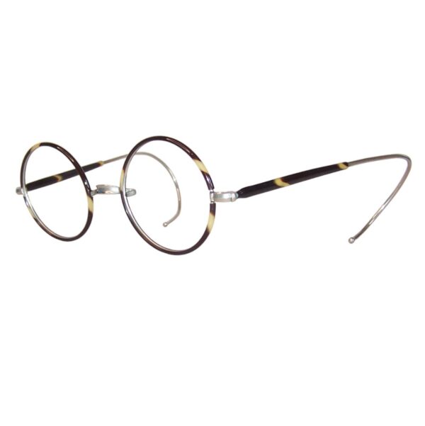 Nickel Silver and Tortoise 1940s spectacles - Image 3