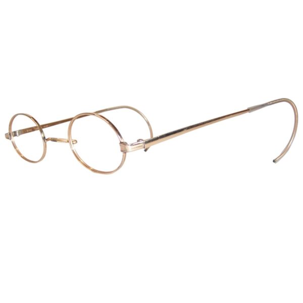 Gold Filled Oval frames - 1960s - HUD USA - very Beatles Hippy period - Image 3