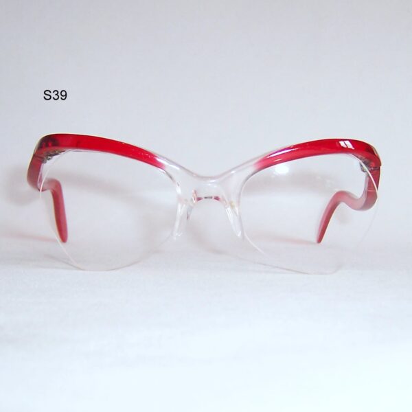 Classic 1950/60's Red Brow line Supra Spectacles