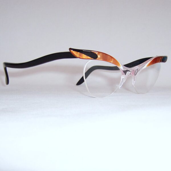 Exaggerated 1950/60's Brow line Supra Spectacles - Image 2