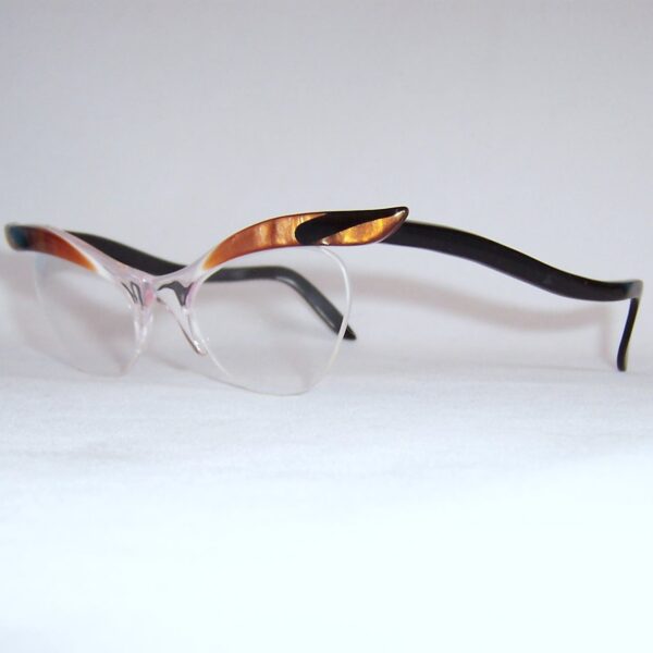 Exaggerated 1950/60's Brow line Supra Spectacles - Image 3