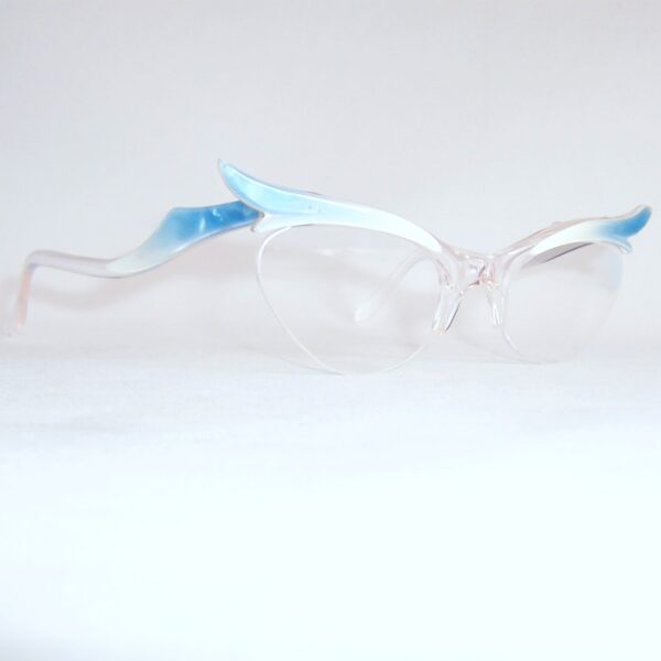 Exaggerated 1950/60's Brow line Supra Spectacles - Image 2