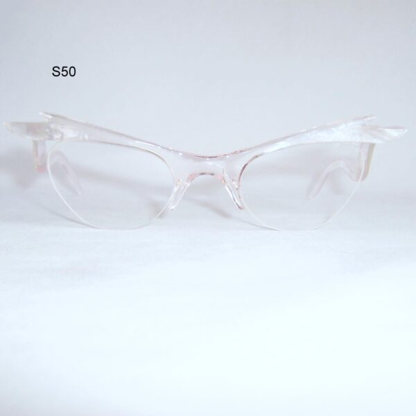 Exaggerated 1950/60's Brow line Supra Spectacles