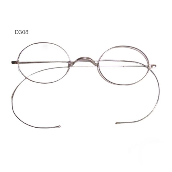 Edwardian nickel oval frame