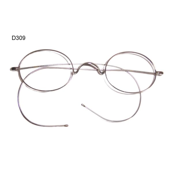 Edwardian nickel oval frame