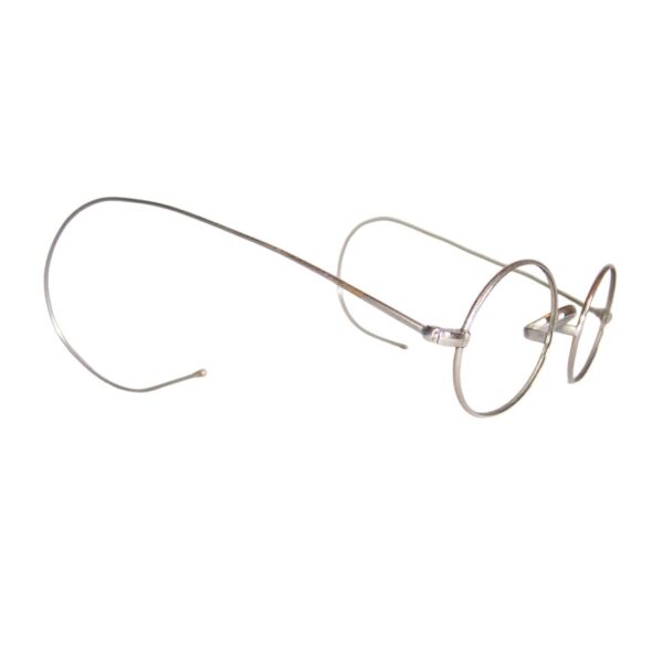 Edwardian nickel oval frame - Image 2