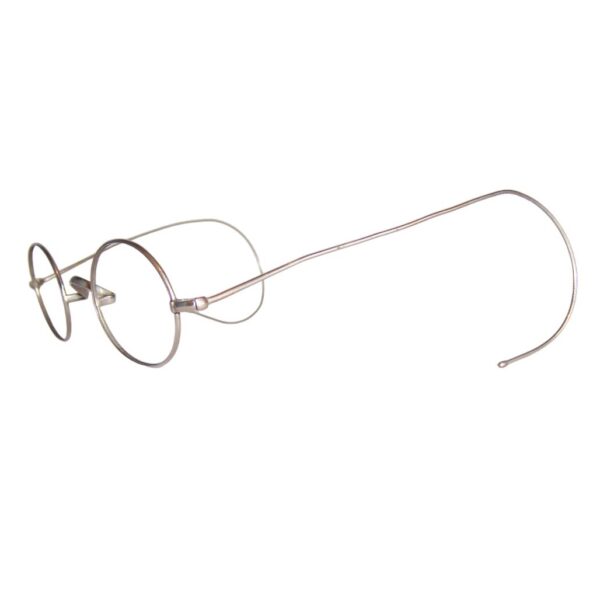 Edwardian nickel oval frame - Image 3
