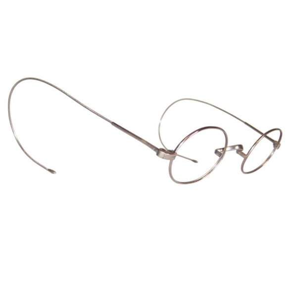 Edwardian nickel oval frame - Image 2