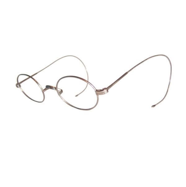 Edwardian nickel oval frame - Image 3