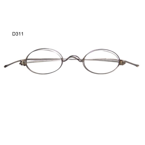 Victorian nickel oval frame