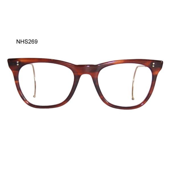 Vintage Tortoise NHS "522" Spectacles - desirable acetate curl sides