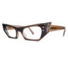 Exotic 1960's Bats Eye Spectacles - Image 3