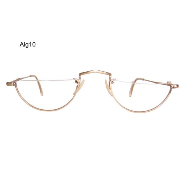 Vintage Gold Filled Supra style Algha half eye 48x22 - Rare