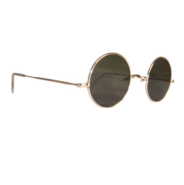 Original 1930/40s sunglasses with original green glass lenses - Image 2