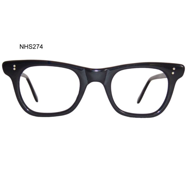 Vintage Black NHS "524" Spectacles - as worn by Morrissey