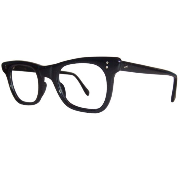 Vintage Black NHS "524" Spectacles - as worn by Morrissey - Image 3
