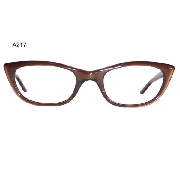 Ladies 1970s Angular Modernist catseye - by Birch