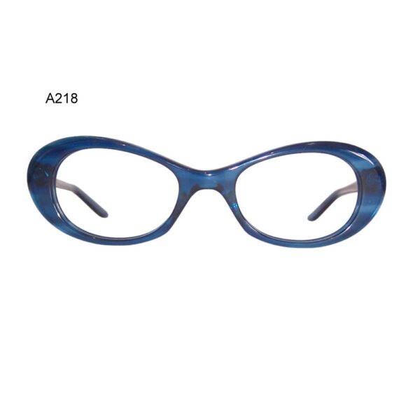 Ladies 1970s Blue Modernist frame - by Birch