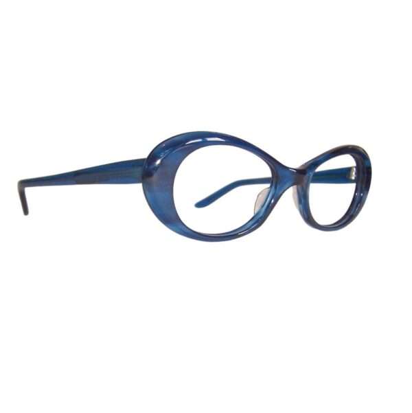Ladies 1970s Blue Modernist frame - by Birch - Image 2