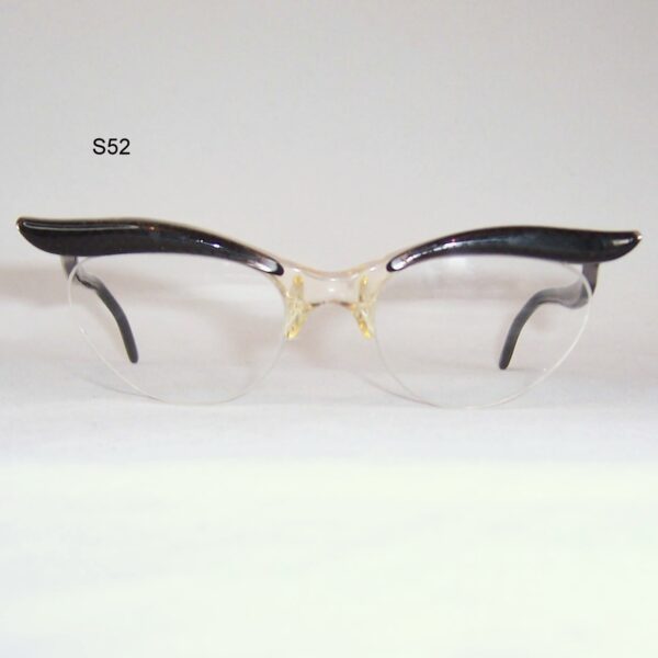 Exaggerated 1950/60's Brow line Supra Spectacles