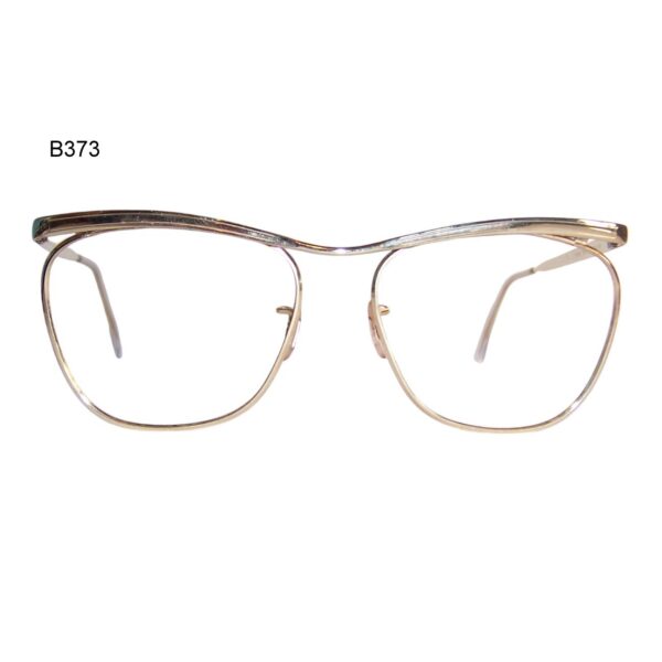 Gold filled 20th century quadra spectacles by Algha