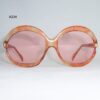 Original 1970s Polaroid 8501 sunglasses with new pink lenses - Made in France