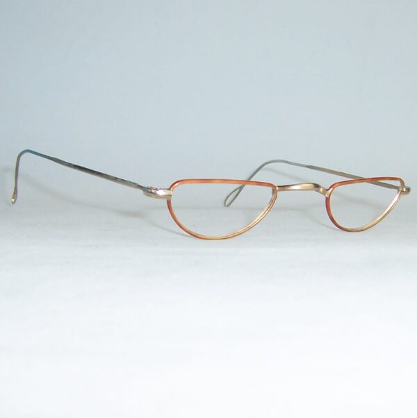 Gold Filled 1920/30s Deco Half Eye Spectacles - Image 2