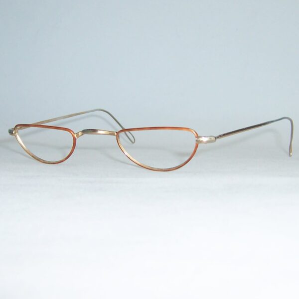 Gold Filled 1920/30s Deco Half Eye Spectacles - Image 3